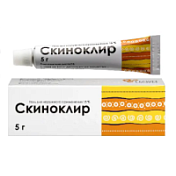 цена СКИНОКЛИР ГЕЛЬ Д/НАРУЖ. ПРИМ. 15% ТУБА 5Г в Доброй Аптеке купить СКИНОКЛИР ГЕЛЬ Д/НАРУЖ. ПРИМ. 15% ТУБА 5Г в Доброй Аптеке
